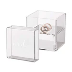 Lillian Rose Clear Acrylic Box Ring Pillow Alternative, Count (pack Of 1) New. Price: $36.00.