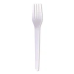 Eco-products EPS017 Plantware Cpla Cutlery Fork White (1000/CARTON) New. Price: $93.00.