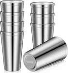 Zopeal Stainless Steel Cups 16 Oz, Double Wall Vacuum Pint Tumbler, Stackabl New. Price: $63.78.