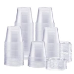 Gusto 5.5 Oz Jello Shot Cups With Lids 200 Count Clear Plastic Portion Contai... New. Price: $32.83.