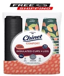 Chinet Comfort Cup And Lids, 16 Oz. 70 Ct. New. Price: $23.98.