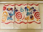Mickey &minnie Paper Party Tablecloths Vintage Disney Cover 3 Pack New. Price: $25.00.