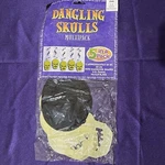 New Halloween Party Decorations Dangling Creepy Skulls Swirls 5 Pack. Price: $15.00.