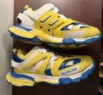 Balenciaga Track Blue Yellow Led Size 42 (9 Us) Pre-owned. Price: $650.00.