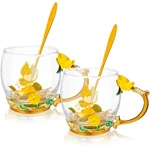 Tioncy 2 Sets Thanksgiving Christmas Tea Cup Gifts For Women Mom Enamels Butt... New. Price: $31.36.