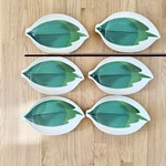 Get Enterprises 133-26-CO Contemporary Japanese Leaf Plate, 10 Set Of Used. Price: $32.00.