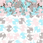 100 Pcs Elephant Confetti Baby Shower Birthday Table Decor Blue Pink Gray New. Price: $15.04.
