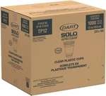 Dart TP12 Solo Ultra Clear Pet Cold Cups Oz Recyclable 1,000/CASE New. Price: $84.99.