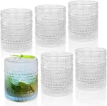 Hobnail Drinking Glasses Set Of 6, 10 Oz, Cocktail Vintage New. Price: $23.95.