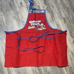 Vtg 80 Hawaiian Punch Apron Advertising Quick Pitcher Red Used. Price: $19.99.