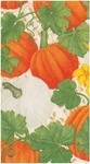 Caspari Paper Guest Towel Napkins, Pumpkin Chintz White - Packs (18260G) New. Price: $23.00.