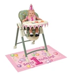 Unique 4 Piece 1ST Birthday High Chair Decoration Kit, Pink (23907) New. Price: $26.30.