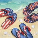 Cocktail Napkins Disposable 3-PLY Paper Party Pack, X 5", Americana Be New. Price: $13.99.