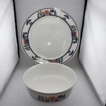 Villeroy & Boch Via Appia Serving Dish Set 2 Pc Porcelain Euc New. Price: $55.30.