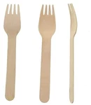 Disposable Wooden Forks, 6" Pack Of 1000 New. Price: $72.23.