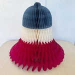 Vintage Amscan Bells Paper Honeycomb Denmark 1950S Patriotic Red White Blue Used. Price: $19.99.
