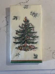 Spode Christmas Tree Guest Towels Napkins C.r. Gibson 16 Ct 3-PLY 12"X15" New. Price: $12.95.