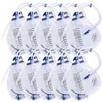 Urinary Drainage Bags 10 Pack 2000ML With Anti Reflux Chamber, 48" Flexible New. Price: $77.44.