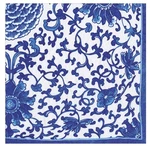 Caspari Paper Beverage Napkins, Indigo Garden Blue/white - 2 Packs (18940C) New. Price: $18.00.