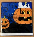 Peanuts Halloween Plastic Tablecover W/ Snoopy, Woodstock & Jol 2015 New. Price: $9.91.