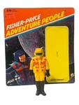 Astro Knight Adventure People Fisher Price Vtg Figure Toy 1978 Yellow W/ Card Used. Price: $67.50.
