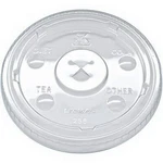 Fabri-kal Kal-clear/nexclear X-slot Cup Lid Clear, Polyethylene 1000/CASE New. Price: $64.95.
