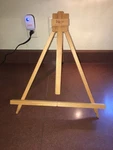 Vintage Mud Inc Easel Wooden Picture Holder Art Display Plate Foldable Used. Price: $16.99.