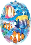Amscan Hawaiian Luau Beach Tropical Summer Paper Dessert Plates (8 Piece), Multi New. Price: $16.99.