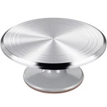 12 Inch Round Aluminum Revolving Decorating Stand,cake Turntable, Rotating New. Price: $101.74.