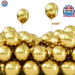 Partywoo Metallic Gold Balloons 50PCS Inch Chrome Latex For Birt New. Price: $14.85.