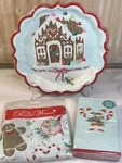 The Pioneer Woman Christmas Gingerbread Paper Plates Napkins Tablecovers New. Price: $21.95.