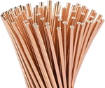 Rose Gold Foil Paper Straws, Biodegradable Disposable Party Drinking For New. Price: $11.75.