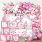Cocomigo 254PCS Baby Shower Girl Decorations, Elephant Decoration... New. Price: $50.89.