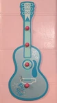 Disney Hannah Montana Guitar Wall Coat Rack 29 Large Pink Blue Room Cor. Price: $129.99.