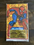 Vtg 1999 Unique Marvel Spiderman Plastic Tablecover Rectangular 54" X 84" Nip. Price: $9.97.