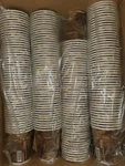 To 1000 Disposable Paper Hot Coffee Cups With Flat White Lids 10OZ New. Price: $70.00.