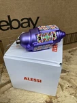 Alessi Christmas Ornament Design Art With Box Holyhedrics - Dome Purple Silver New. Price: $22.00.
