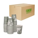 Products Compostable Disposable World Art 12OZ Large Coffee Cups, Case 10 New. Price: $130.80.