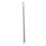 Boardwalk Wrapped Giant Straws, 7.75", Polypropylene, Red, 300/PACK, 24 Packs/ct New. Price: $84.29.