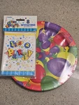 Vintage Unique Party Invitations Birthday Plates Balloons Streamers Nip Y2K 90S New. Price: $11.25.
