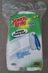 Scotch Brite Handheld Scrubber Brush Refill Cleaning Head 3M For Reusable Handle New. Price: $7.99.