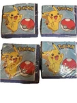Lot Of Pokemon Pikachu Pokeball Packs 16 (64 Total) Beverage Napkins 2017 New. Price: $11.80.