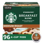 Starbucks Breakfast Blend Coffee K-cups, 96/CARTON New. Price: $131.82.