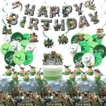 Dinosaur Birthday Party Decorations Set For Boys, World Themed New. Price: $24.90.