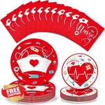 Nurse Graduation Party Plates And Napkins, Medical Birthday Tableware Set New. Price: $40.99.