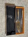 Ricci Argentieri Cake Server Set 18/10 Stainless Used. Price: $45.00.