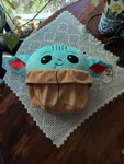 Star Wars Baby Yoda Squishmallow W/ Zippered Pocket - Unique Little One Attchd New. Price: $36.29.