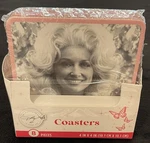 New Sealed Dolly Parton 8 Piece Set 4 X Coasters Different Designs!. Price: $8.99.