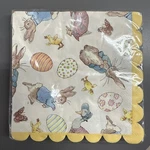 Beatrix Potter Peter Rabbit Napkins 13 Scalloped Edge New 80 Total 4 Packs. Price: $10.99.