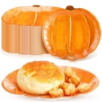 100 Pcs Pumpkin Paper Plates Fall Thanksgiving Disposable Dinner 7 Inc... New. Price: $47.99.